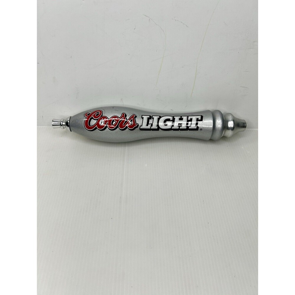 Coors Light Beer Tap Handle Silver